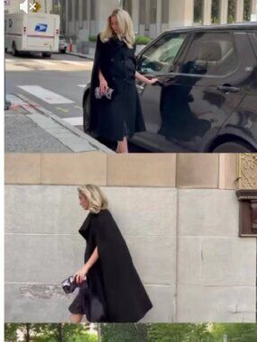 NWT Freya Cape Coat By Sister Bloom No.14 Boutique